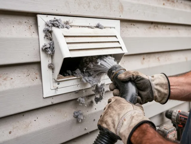 Professional dryer vent cleaning by Warren Dryer Vent Cleaning in Warren