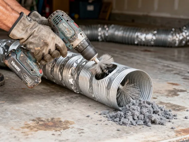 Professional duct cleaning by Warren Dryer Vent Cleaning in Warren