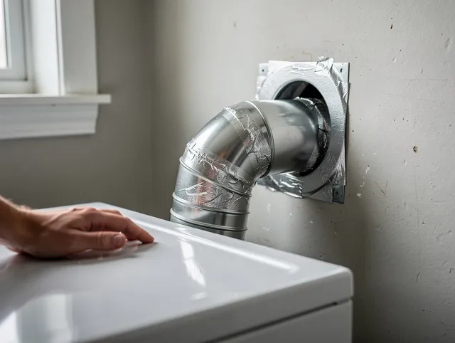 Warren Dryer Vent Cleaning expert performing professional dryer vent repair and installation in Warren